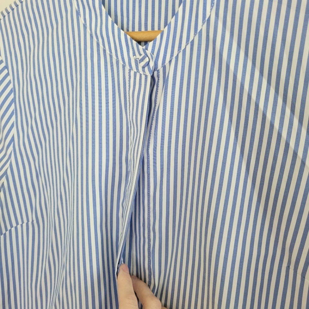 Tuckernuck Blue Striped Dress Size Medium With Flaw - Picture 5 of 7